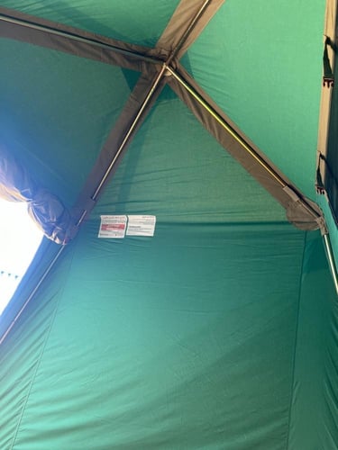 خيمة البيرق 3*3 متر بدون عامود في المنتصف