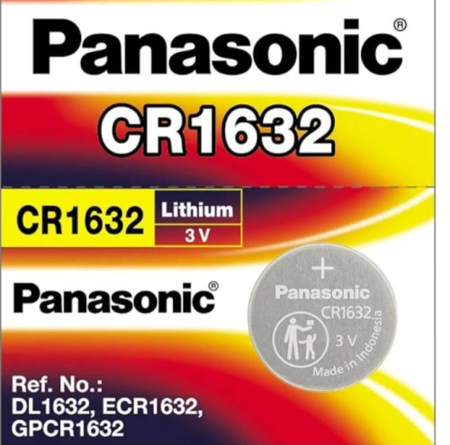 حجر بطارية ليثيوم CR1632 باناسونيك