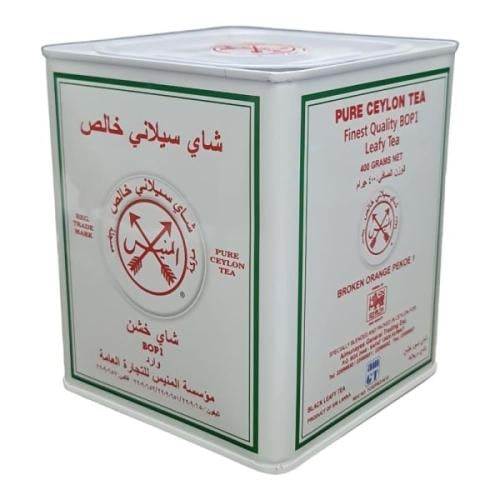 شاي المنيس ابيض حديد 400 جرام