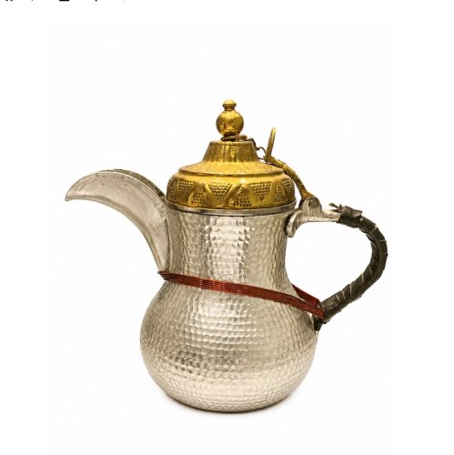 دلة حب الرمان منقوش منفوخ