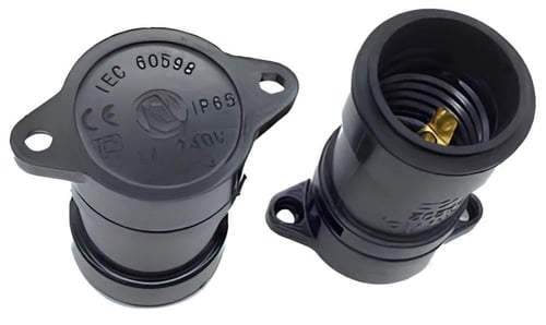 هولدر لمبة تخريم اسود