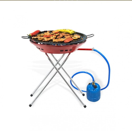 شواية دائرية 2 صاج مع الكرسي GR-910