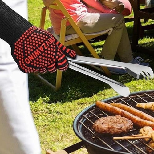 قفازات الشواء 2 حبة