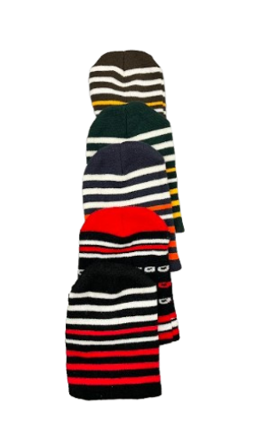 طاقية ولادي مخطط الوان مختلفة