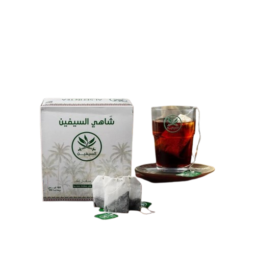 شاي السيفين خيط ابيض 100 كيس