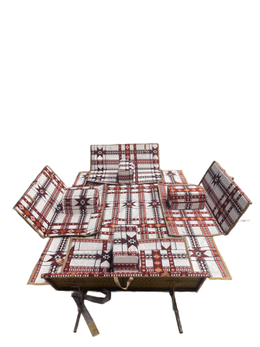 طقم جلسة الفخامة 9 قطع سوري