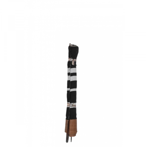 رواق اسود وابيض مخطط بابيض سيخ