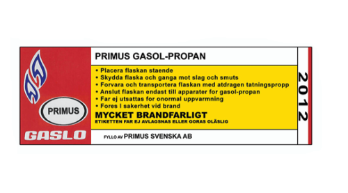 استكر دبة بريموس GASLO 2012