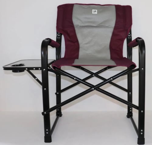 كرسي تنفيذي فاخر مع طاولة جانبية