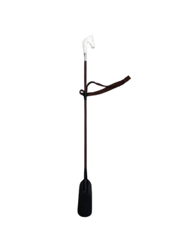 سوط حصان كبير اسود راس