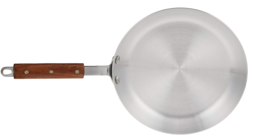 مقلي المونيوم بيد خشب