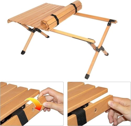 طاولة خشبية قابلة للطي