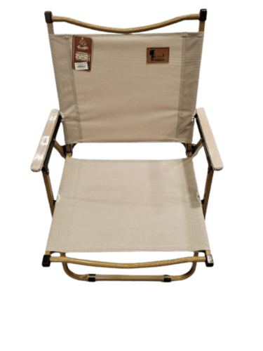 كرسي الحدائق مع تكاية خشب