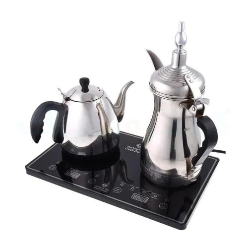 دله الخليج مع ابريق شاي الكهربائية