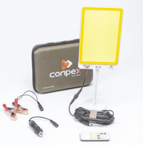 لمبة مخيمات 600 واط مع شنطة