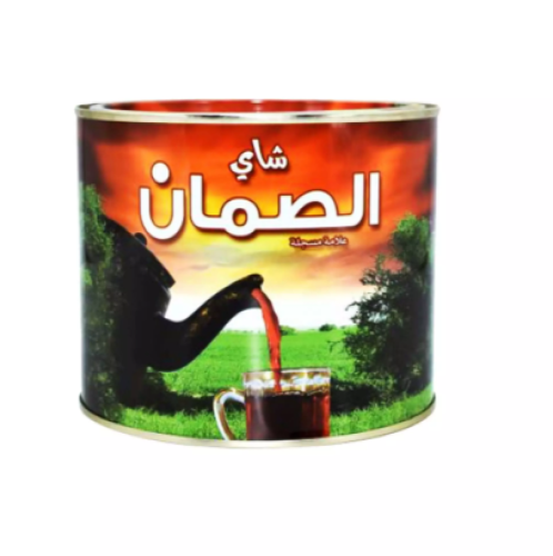 شاي الصمان 360 جرام علبة دائرية