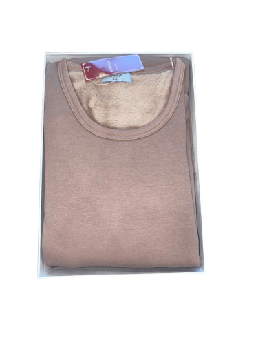 بجامة شتوي رجالي الريحان بني - بجامة شتوي رجالي بن...