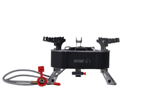 موقد غاز 1 عين من الفولاذ GS087