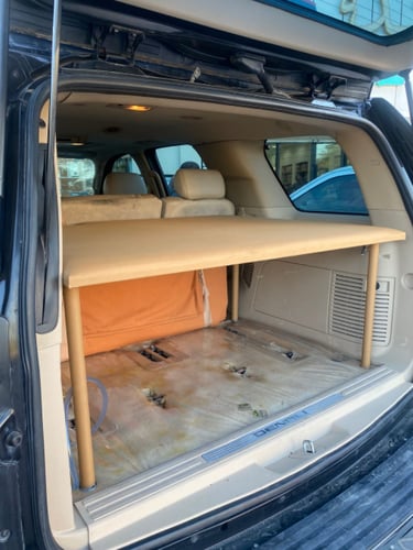 طبق تاهو ويوكن قصير من2007 الى 2014 بارجل