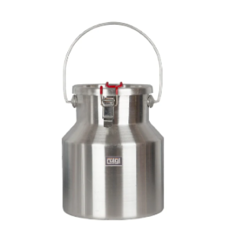 ماعون حليب بقفل