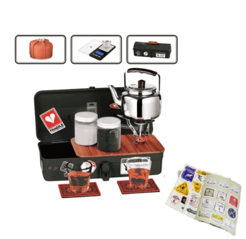 صندوق عزبة شاي حديد