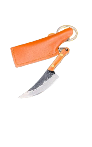 سكين ميدالية دمشقي مع الجراب