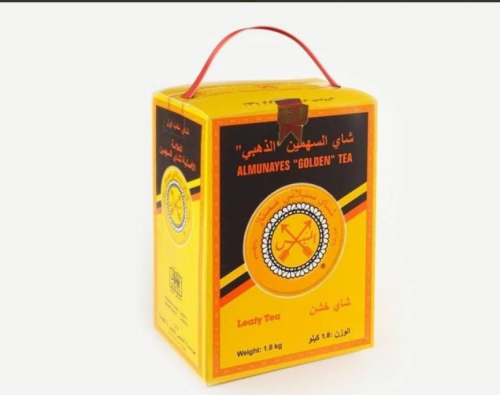 شاي المنيس ذهبي بكت 1800 جرام