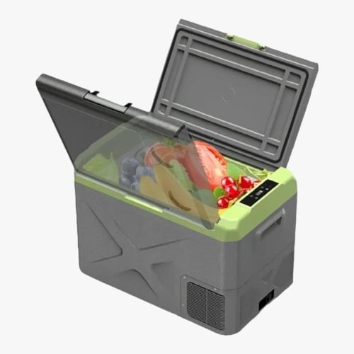 ثلاجة سيارة 50 لتر دي ال سي المطوره