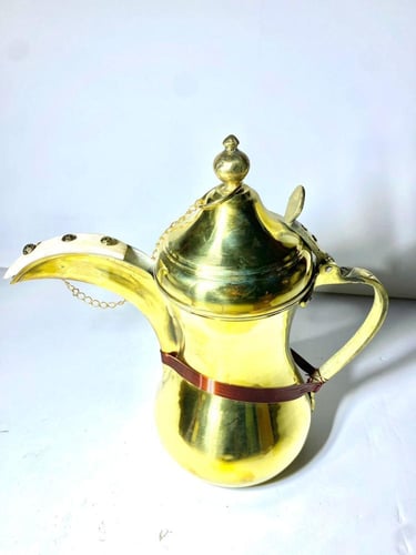 دلة بغدادي رقم 5 - دلة بغدادي فضية