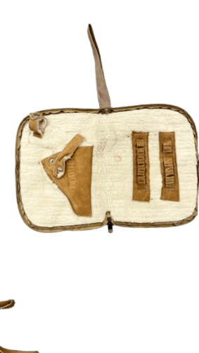 شنطة مسدس جلد فاخر