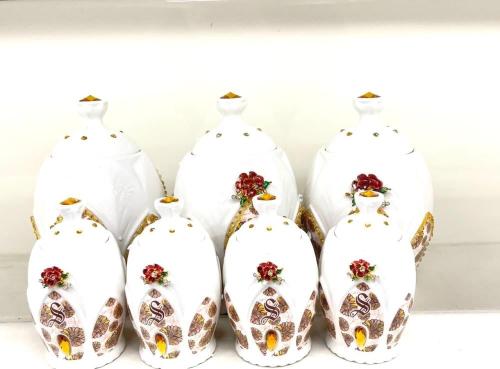 طقم علب بهارات 7قطع