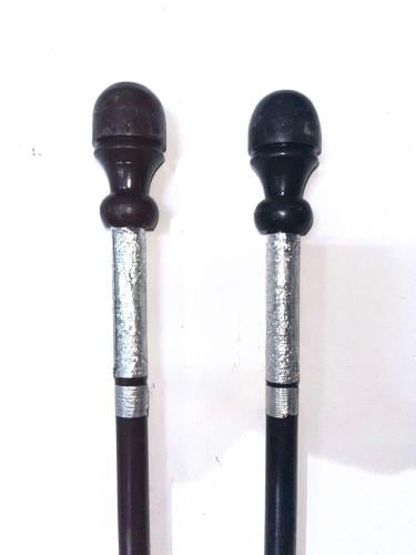 عصا اماراتي راس خشب مدور خفيف