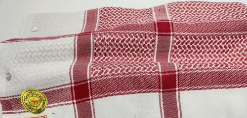 شماغ كشميري احمر