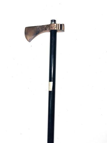 عصا اماراتي راس فاس نحاسي