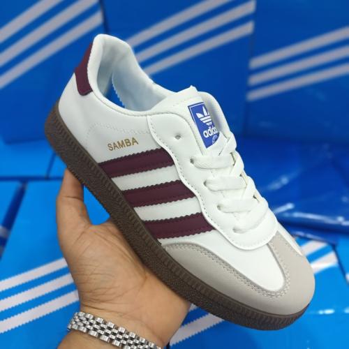 Adidas samba اديداس سامبا عنابي