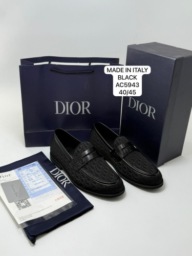 Dior Loafers ديور اسود