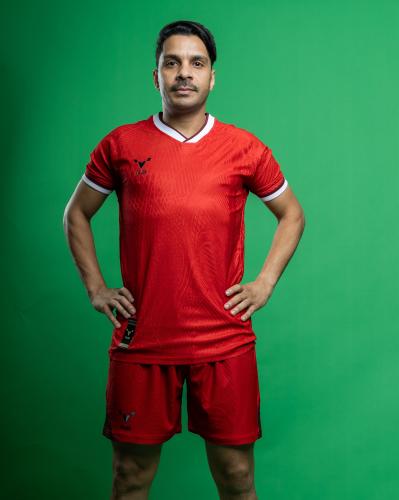 Red sports T-shirt