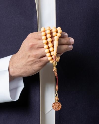 سبحة بكلايت دائري مكرمل