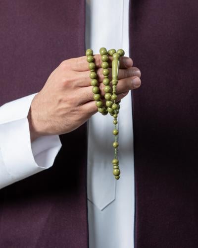 سبحة بكلايت دائري زيتي