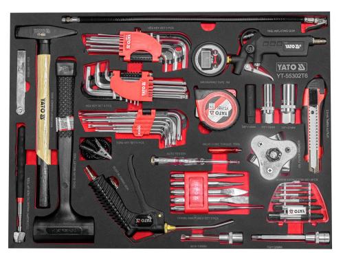 طقم أدوات متعدد الاستخدام - 56 قطعة YT-55302T6