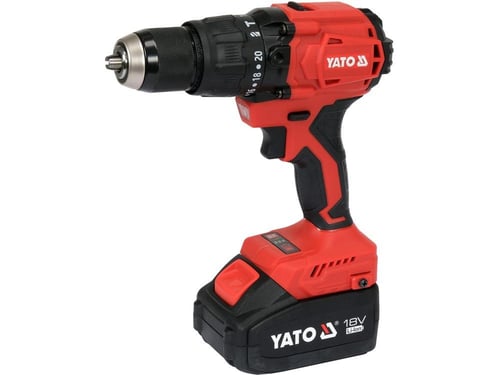 مثقاب تأثير لاسلكي بدون فرشاة 18V 120N + بطاريتين...