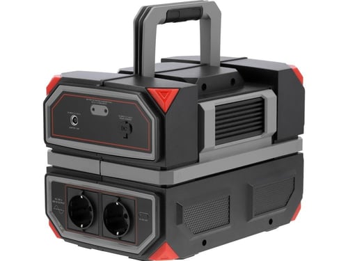 محطة بطارية محمولة 600 واط، 504 واط ساعة، 230 فولت...