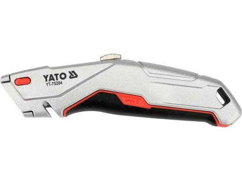 UTILITY KNIFE WITH TRAPEZOID BLADE YT-75204