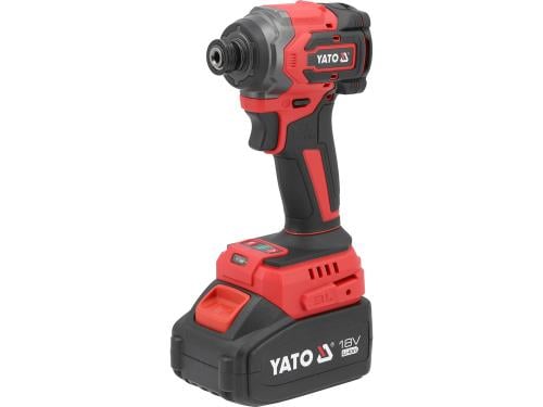 مفك براغي تأثير لاسلكي 18V (سداسي 6.35 ملم؛ بطارية...