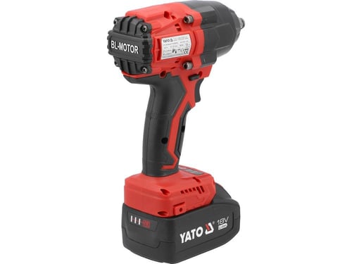 مفتاح ربط تأثير لاسلكي بدون فرشاة 18V 850N + بطاري...