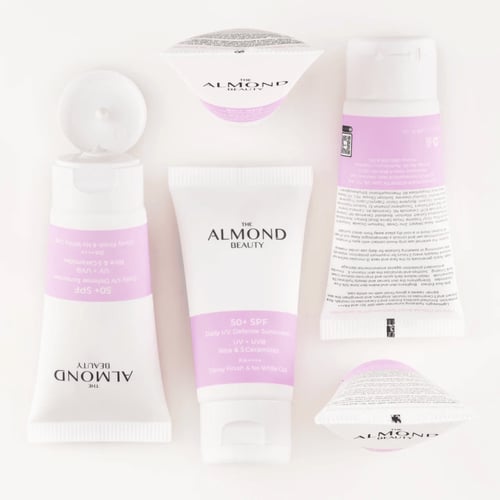 مجموعة الدرع الجمالي – واقي شمس + ريتنول + هيلورون...