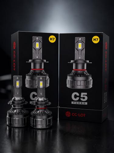 لمبات لد C5 تيربو / طقم
