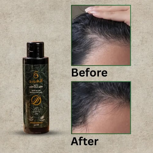 شامبو الغَرير الطبيعي لتقوية وتكثيف الشعر