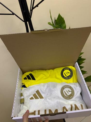 بكج النصر 2026-2027 تيشيرت الاصفر والابيض