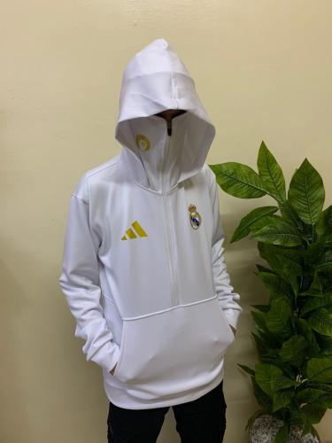 بلوفر ريال مدريد الابيض